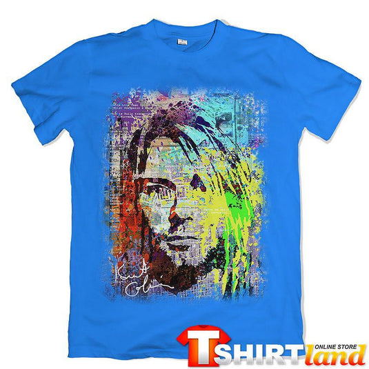 Тениска Nirvana Kurt Cobain Art