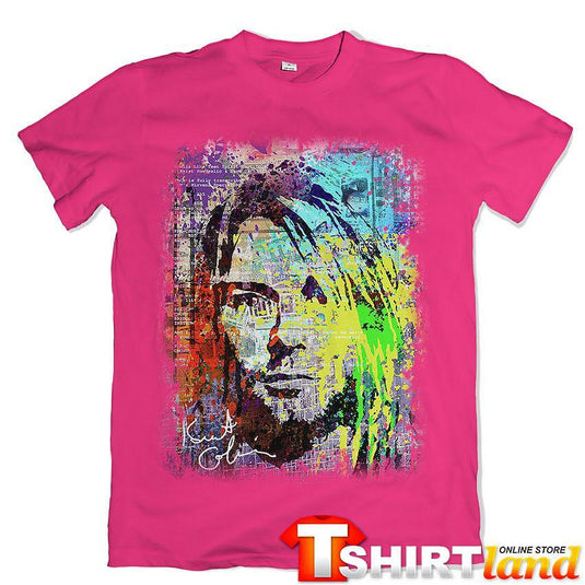 Тениска Nirvana Kurt Cobain Art