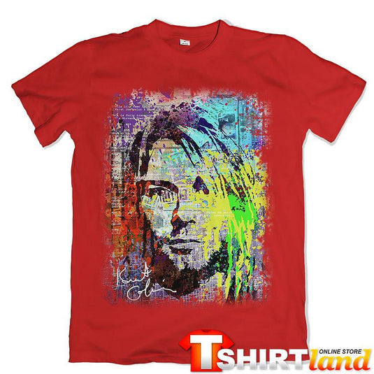 Тениска Nirvana Kurt Cobain Art