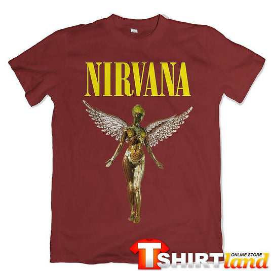 Тениска Nirvana In Utero Logo
