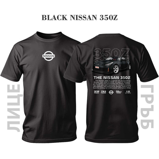 Тениска BLACK NISSAN SPORT 350Z