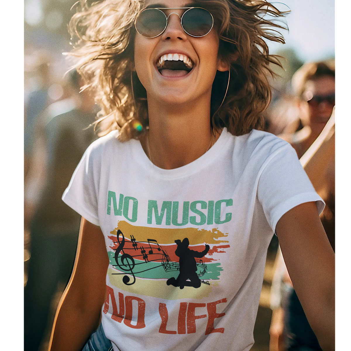 T-shirt No Music, No Life