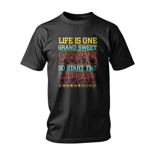 Тениска Life Is One Grand Sweet Song