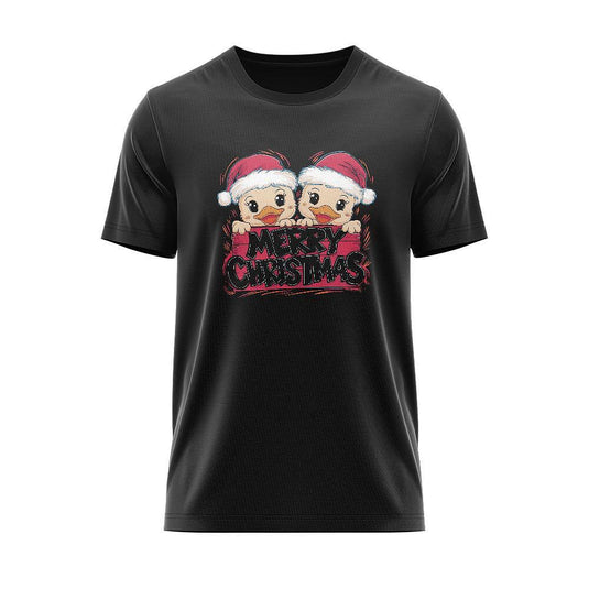 Тениска Merry Christmas Happy Sweet Ducks CHR_15