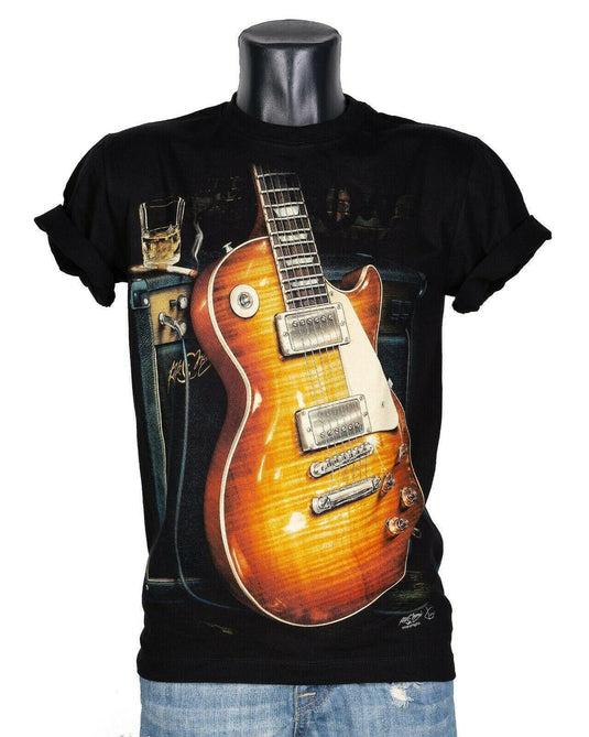 Тениска Old School Guitar GR-664