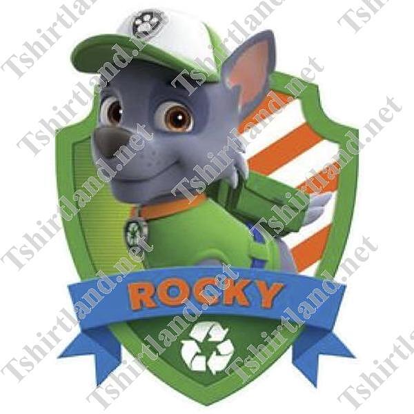 T-Shirt Paw Patrol - Rocky / Paw Patrol Rocky