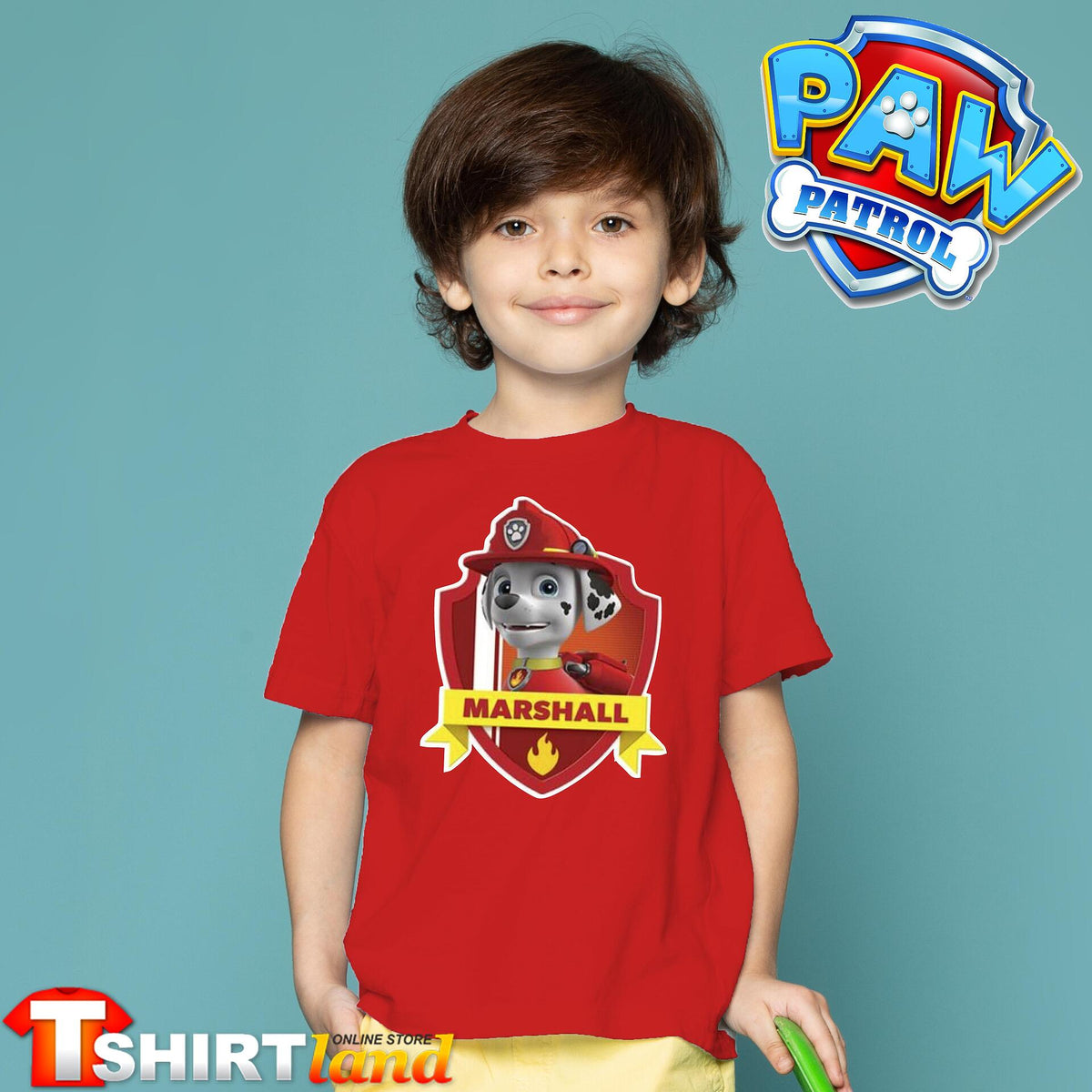 Paw Patrol T-shirt - Marshall