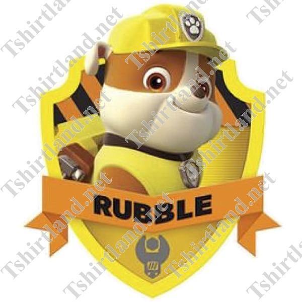 T-shirt Paw Patrol - Rubble