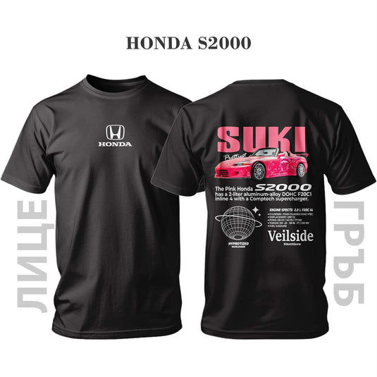 Тениска PINK HONDA SUKI S2000