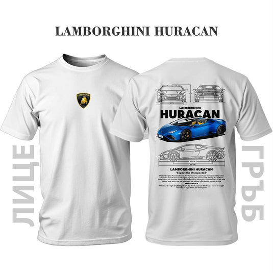 Тениска BLUE LAMBORGHINI HURACAN