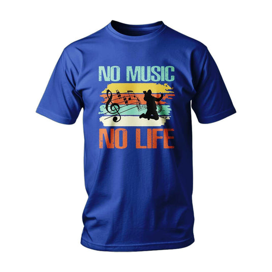 Тениска No Music , No Life