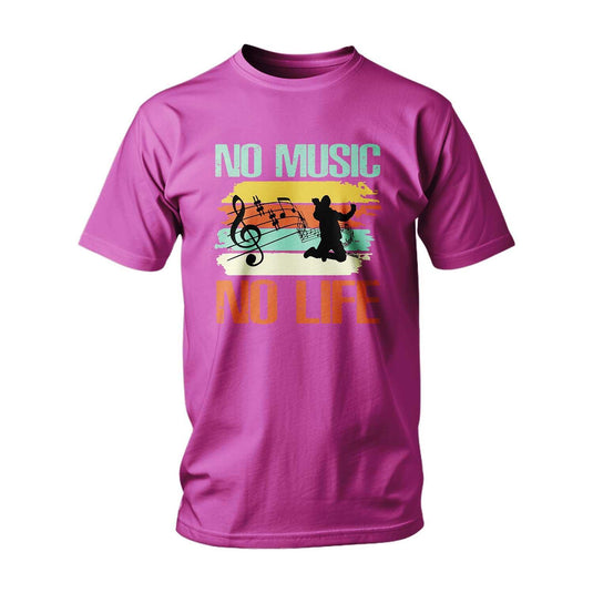 Тениска No Music , No Life