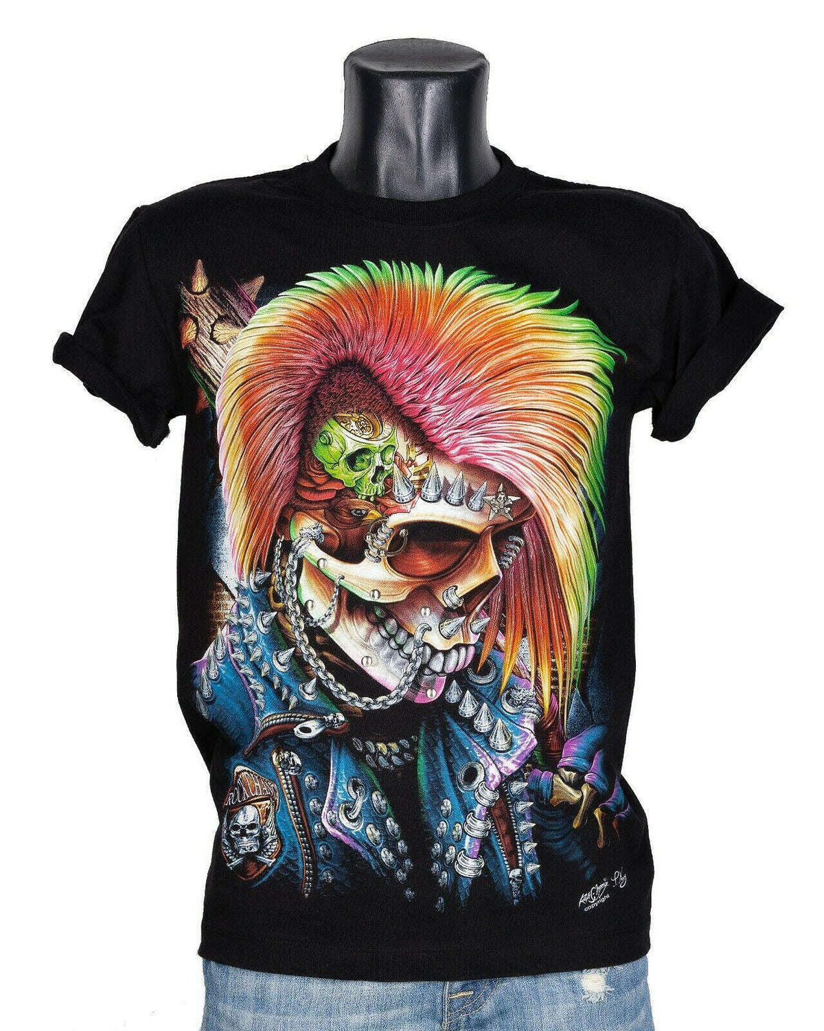 T-shirt Punk Is Not Dead 4D-16