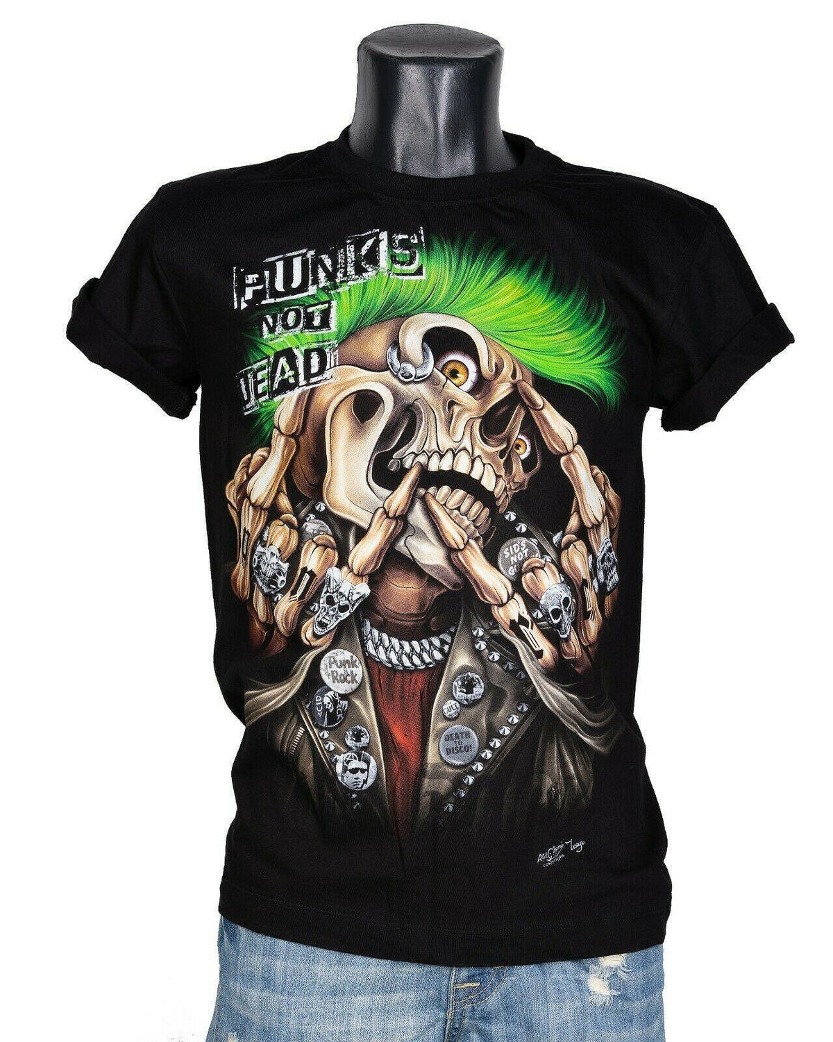 T-shirt Punk's Not Dead HD-78