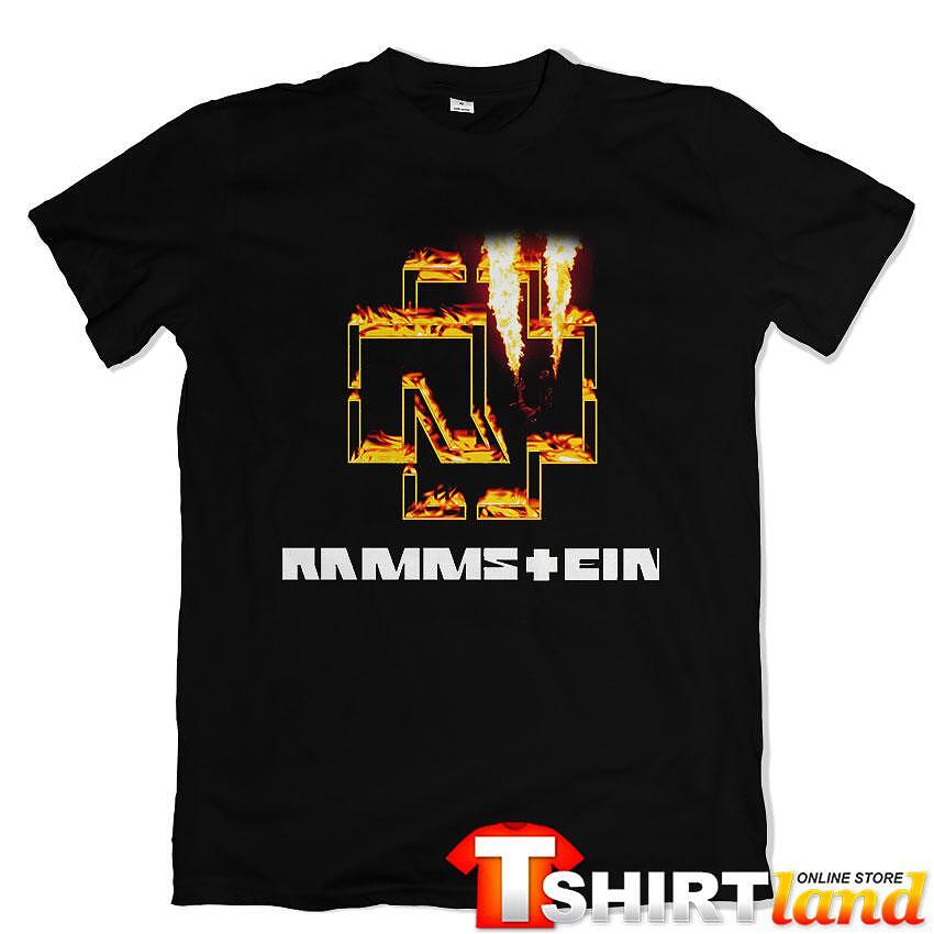 Тениска Rammstein On Fire