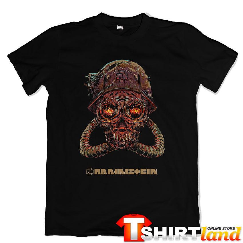Тениска Rammstein Military Skull