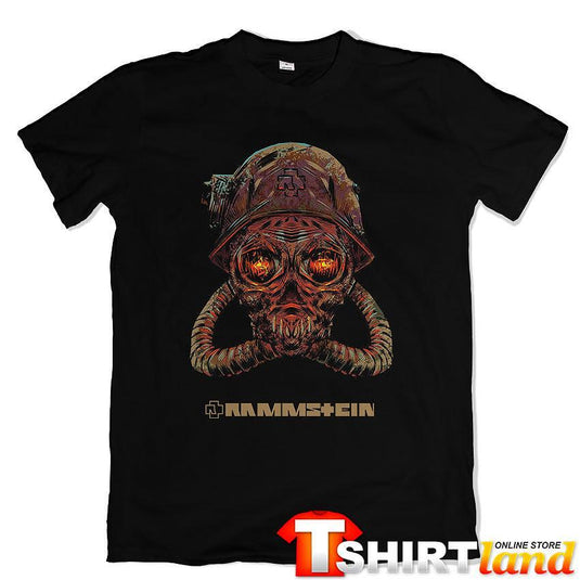 Тениска Rammstein Military Skull