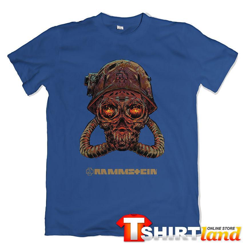 Тениска Rammstein Military Skull