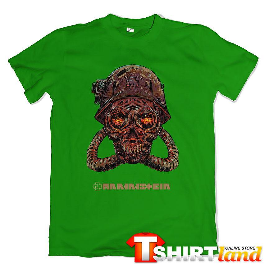Тениска Rammstein Military Skull