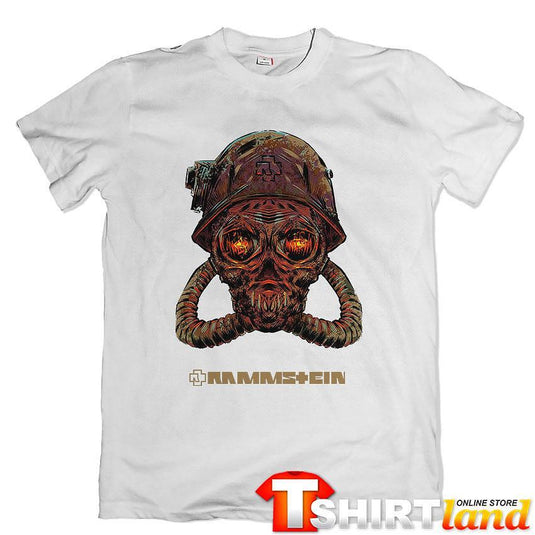 Тениска Rammstein Military Skull