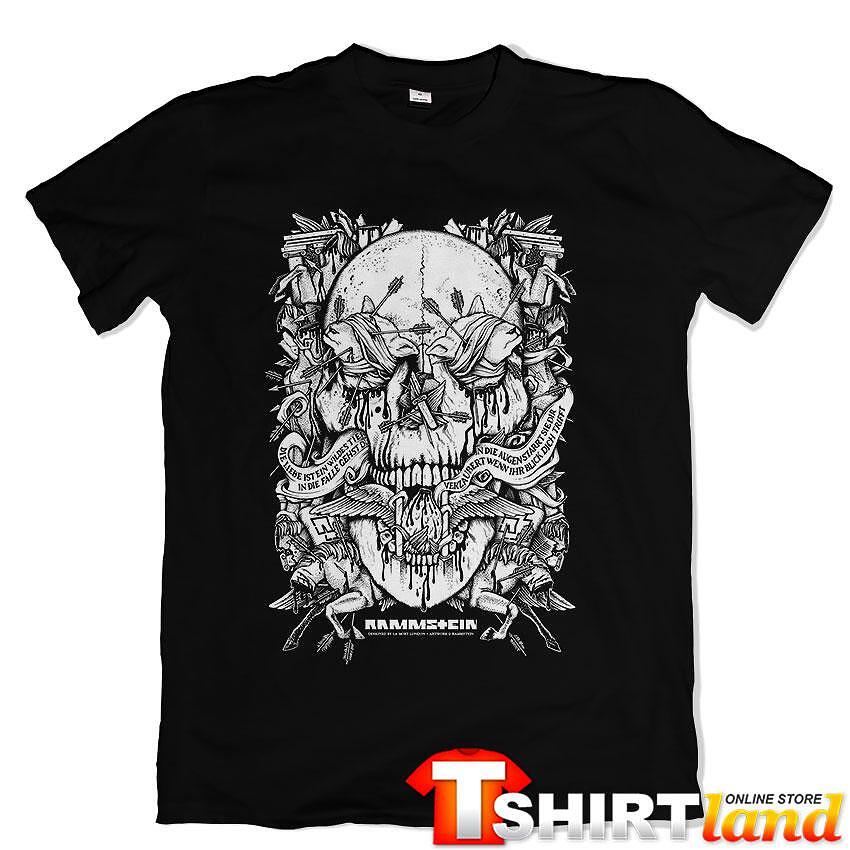 Тениска Rammstein Skull Art