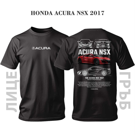 Тениска RED HONDA ACURA NSX 2017