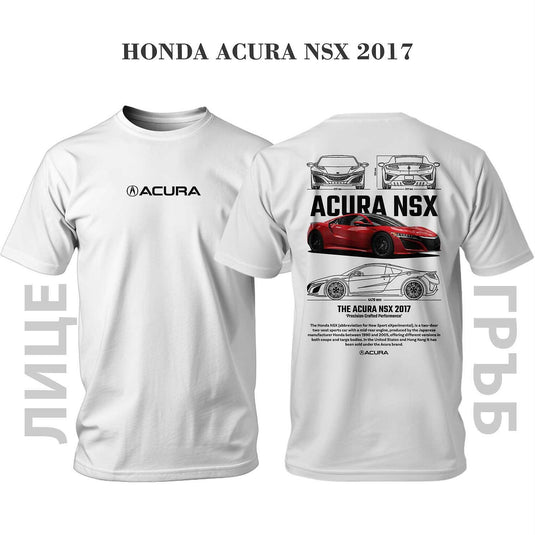 Тениска RED HONDA ACURA NSX 2017