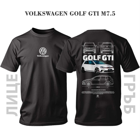 Тениска WHITE VOLKSWAGEN GOLF GTI MK7.5
