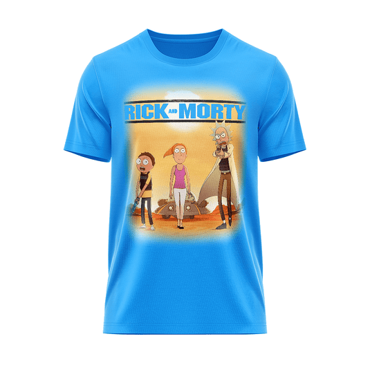 Тениска Rick And Morty FBI агенти