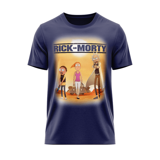 Тениска Rick And Morty FBI агенти