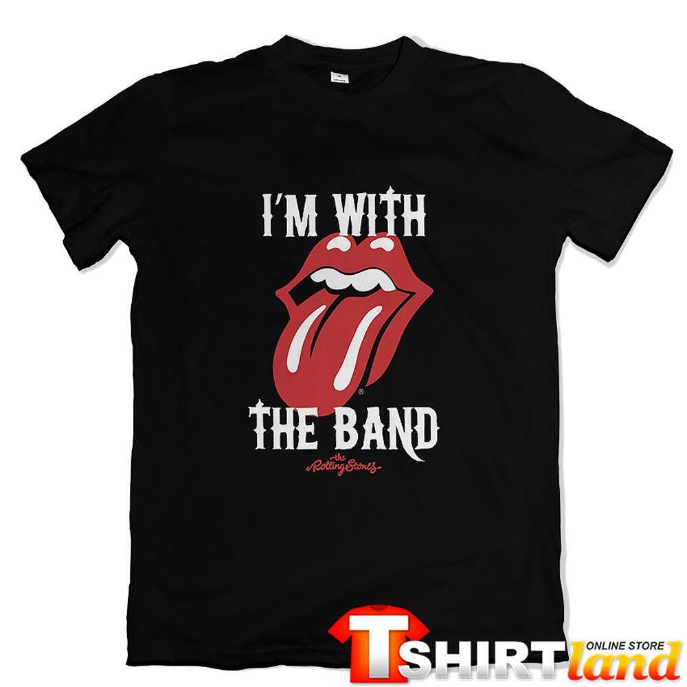 Тениска Rolling Stones I'm with the band