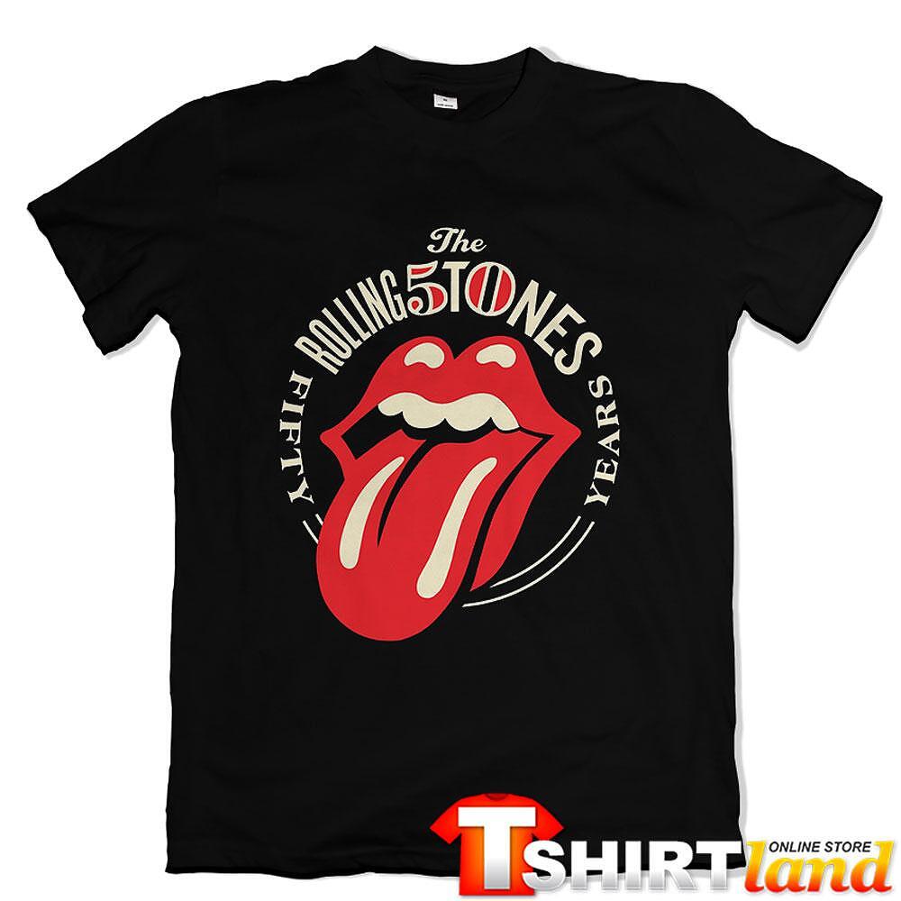 Тениска Rolling Stones 50 years