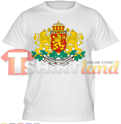T-shirt with the Bulgarian Coat of Arms