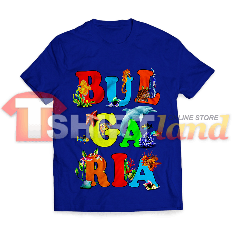 T-shirt with the inscription Bulgaria