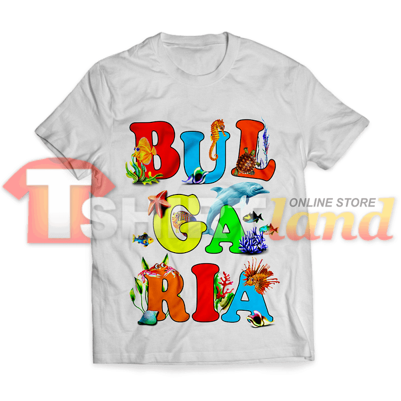 T-shirt with the inscription Bulgaria