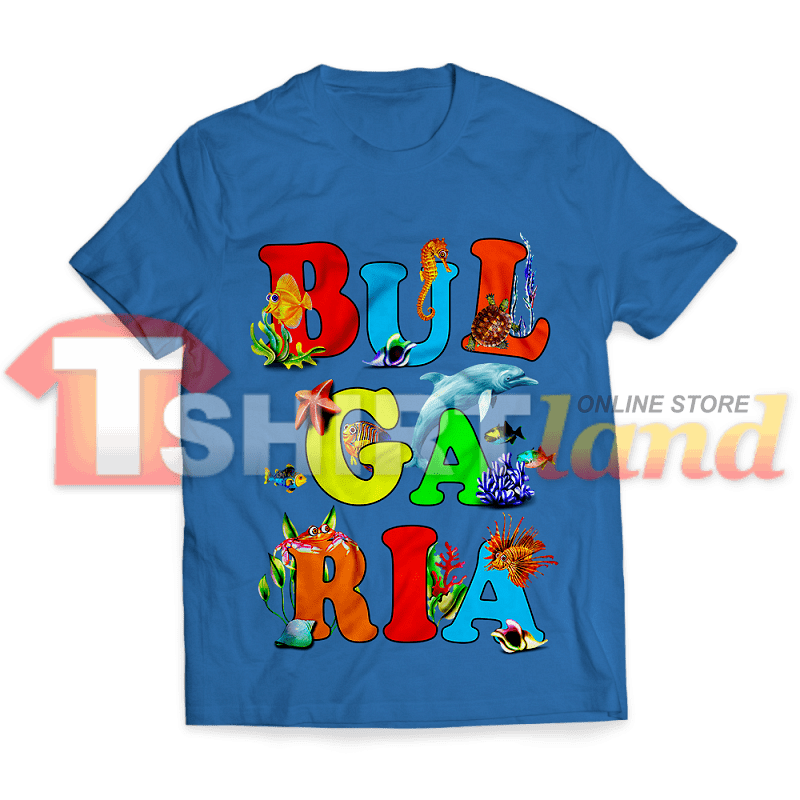 T-shirt with the inscription Bulgaria