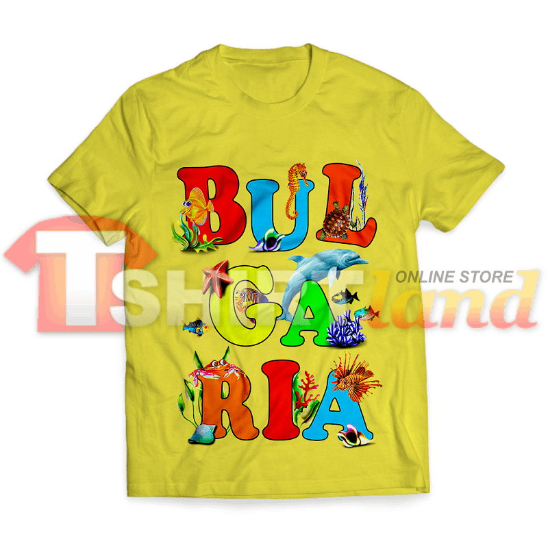 T-shirt with the inscription Bulgaria