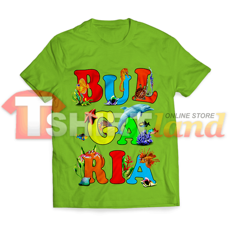 T-shirt with the inscription Bulgaria