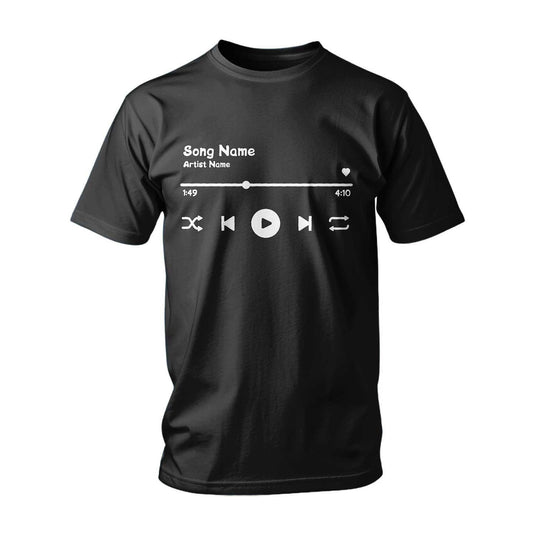 T-shirt with Your favorite song