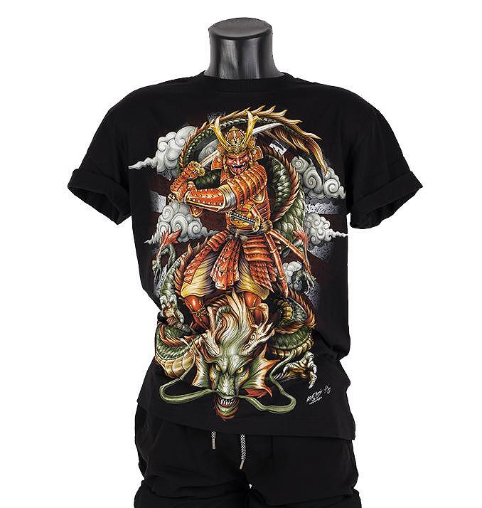 T-shirt Samurai and the Dragon HD-119