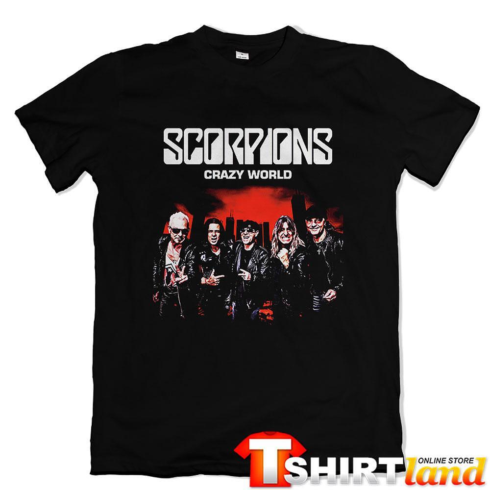 Тениска Scorpions Crazy world