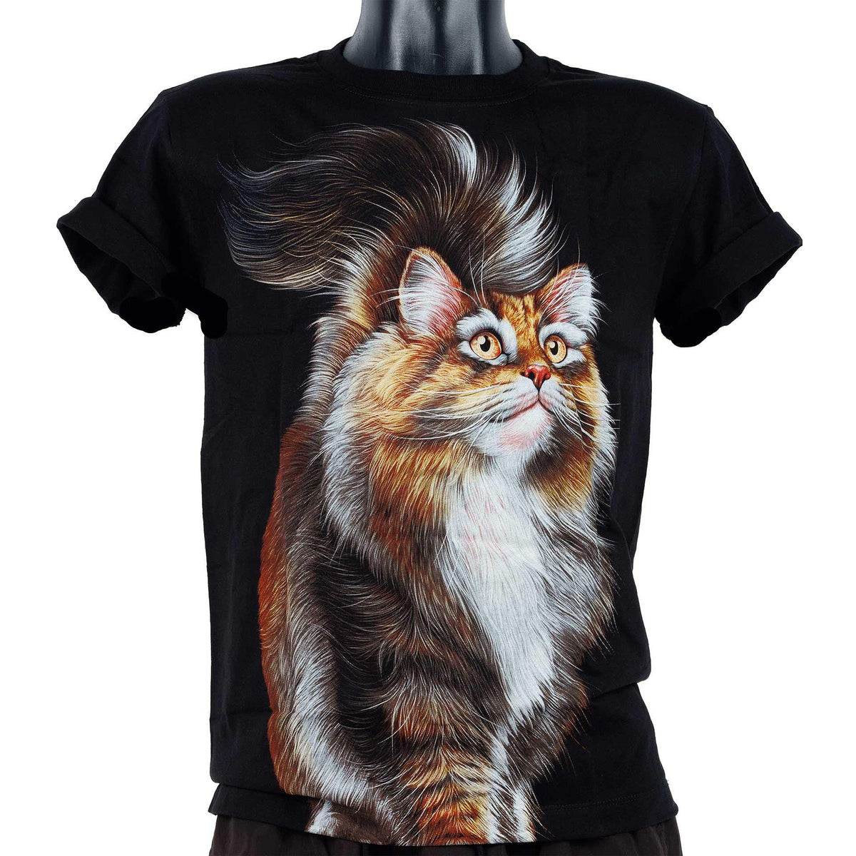 T-Shirt Fluffy Cat GR-830
