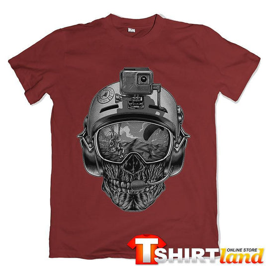 Тениска Skull Skydiving Outdoor