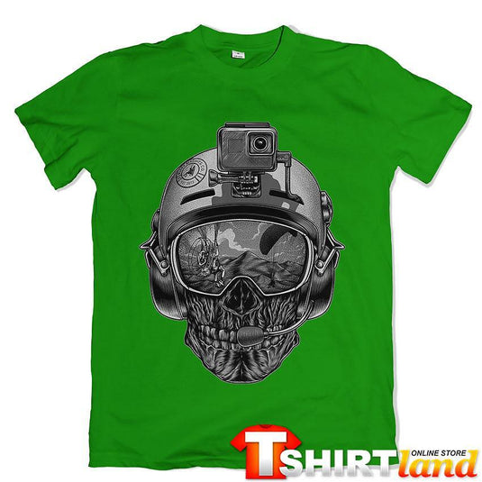 Тениска Skull Skydiving Outdoor