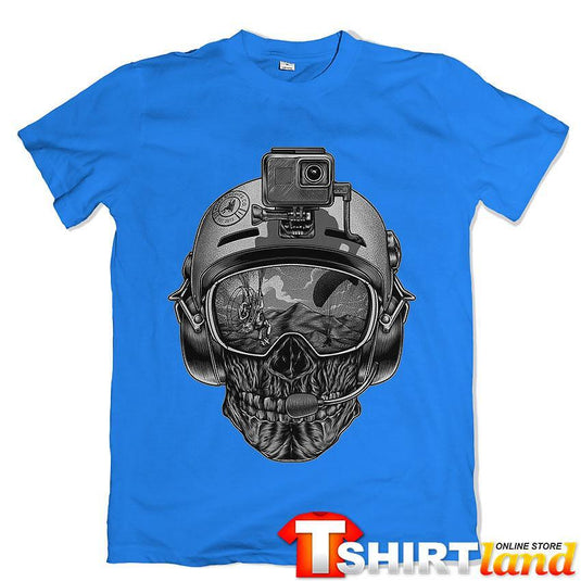 Тениска Skull Skydiving Outdoor