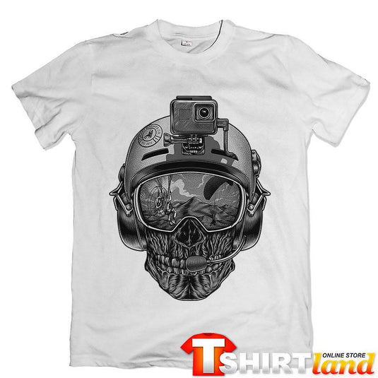 Тениска Skull Skydiving Outdoor