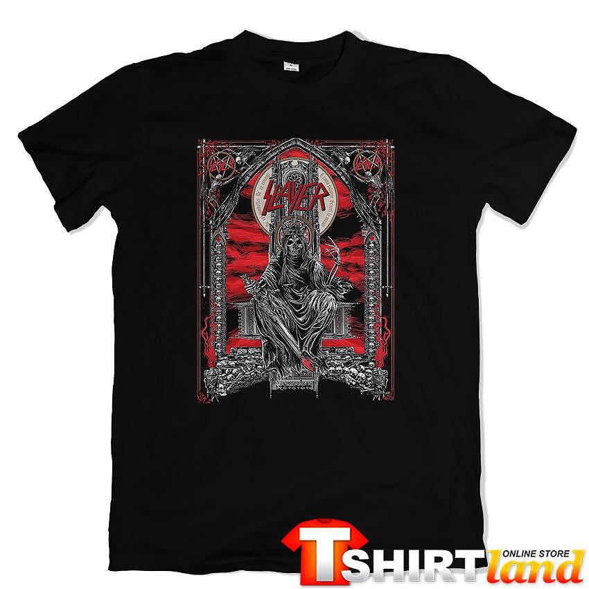 Тениска Slayer Death on Throne