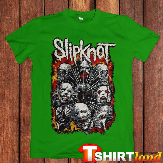 Тениска Slipknot - All The Masks