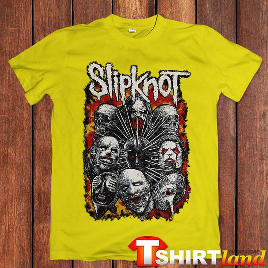Тениска Slipknot - All The Masks