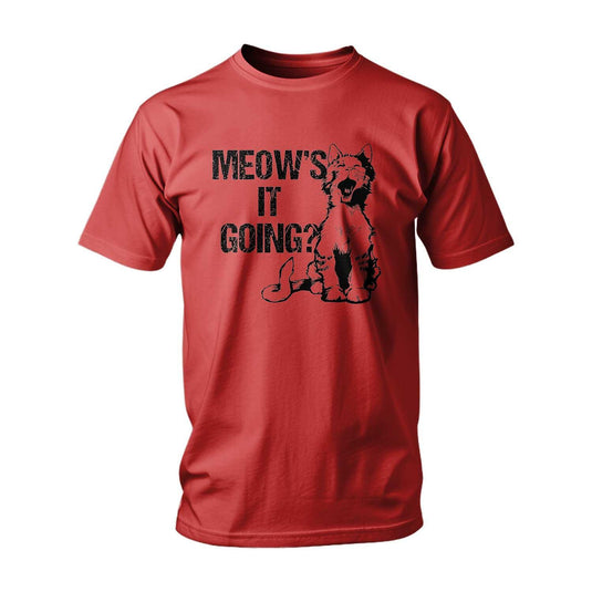 Тениска Meow's It Going?